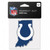 Indianapolis Colts Decal 4x4 Perfect Cut Color State Shape