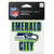 Seattle Seahawks Decal 4x4 Perfect Cut Color Slogan