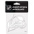 Colorado Avalanche Decal 4x4 Perfect Cut White