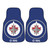 NHL - Winnipeg Jets 2-pc Carpet Car Mat Set 17"x27"