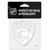 Florida Panthers Decal 4x4 Perfect Cut White