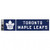 Toronto Maple Leafs Decal 3x12 Bumper Strip Style