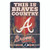 Atlanta Braves Sign 11x17 Wood Slogan Design