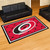 NHL - Carolina Hurricanes 5x8 Rug 59.5"x88"