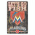 Florida Marlins Wood Sign - Country