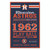 Houston Astros Sign 11x17 Wood Established Design