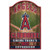 Los Angeles Angels Sign 11x17 Wood Fan Cave Design