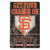 San Francisco Giants Sign 11x17 Wood Slogan Design