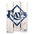 Tampa Bay Rays Sign 11x17 Wood Fence Style