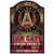 Atlanta United FC Sign 11x17 Wood Fan Cave Design