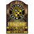 Columbus Crew SC Sign 11x17 Wood Fan Cave Design