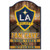 Los Angeles Galaxy Sign 11x17 Wood Fan Cave Design