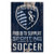 Sporting Kansas City Sign 11x17 Wood Proud to Support Design