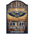 New Orleans Pelicans Sign 11x17 Wood Fan Cave Design