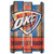 Oklahoma City Thunder Sign 11x17 Wood Fence Style