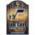 Utah Jazz Sign 11x17 Wood Fan Cave Design