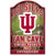Indiana Hoosiers Sign 11x17 Wood Fan Cave Design