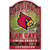 Louisville Cardinals Sign 11x17 Wood Fan Cave Design