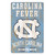 North Carolina Tar Heels Sign 11x17 Wood Slogan Design