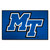 Middle Tennessee State University - Middle Tennessee Blue Raiders Starter Mat "Italic MT" Logo Blue