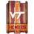 Virginia Tech Hokies Sign 11x17 Wood Fence Style