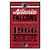 Atlanta Falcons Sign 11x17 Wood Established Design