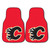 NHL - Calgary Flames 2-pc Carpet Car Mat Set 17"x27"
