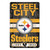 Pittsburgh Steelers Sign 11x17 Wood Slogan Design