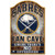 Buffalo Sabres Sign 11x17 Wood Fan Cave Design