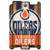 Edmonton Oilers Sign 11x17 Wood Fence Style