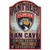 Florida Panthers Sign 11x17 Wood Fan Cave Design