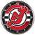 New Jersey Devils Clock Round Wall Style Chrome