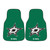 NHL - Dallas Stars 2-pc Carpet Car Mat Set 17"x27"