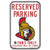 Ottawa Senators Sign 11x17 Plastic Reserved Parking Style