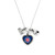 Chicago Cubs Necklace Charmed Sport Love Baseball