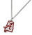 Alabama Crimson Tide Necklace State Design