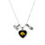 Iowa Hawkeyes Necklace Charmed Sport Love Football