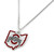 Ohio State Buckeyes Necklace State Design