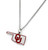 Oklahoma Sooners Necklace State Design