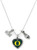 Oregon Ducks Necklace Charmed Sport Love Football