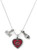 South Carolina Gamecocks Necklace Charmed Sport Love Football