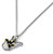 West Virginia Mountaineers Necklace State Design