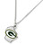 Green Bay Packers Necklace State Design