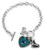 San Jose Sharks Bracelet Charmed Sport Love Skate