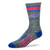 Buffalo Bills Marbled 4 Stripe Deuce Socks Pair