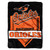 Baltimore Orioles Blanket 60x80 Raschel Home Plate Design