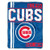 Chicago Cubs Blanket 46x60 Raschel Structure Design Rolled