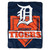 Detroit Tigers Blanket 60x80 Raschel Home Plate Design