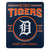 Detroit Tigers Blanket 50x60 Fleece Southpaw Design