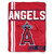 Los Angeles Angels Blanket 46x60 Micro Raschel Walk Off Design Rolled